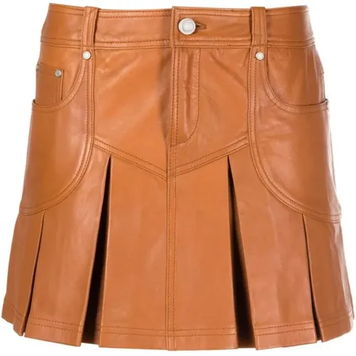Skirts > Leather Skirts - - Trussardi - Modalova