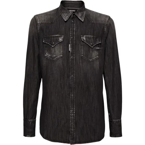 Shirts > Denim Shirts - - Dsquared2 - Modalova