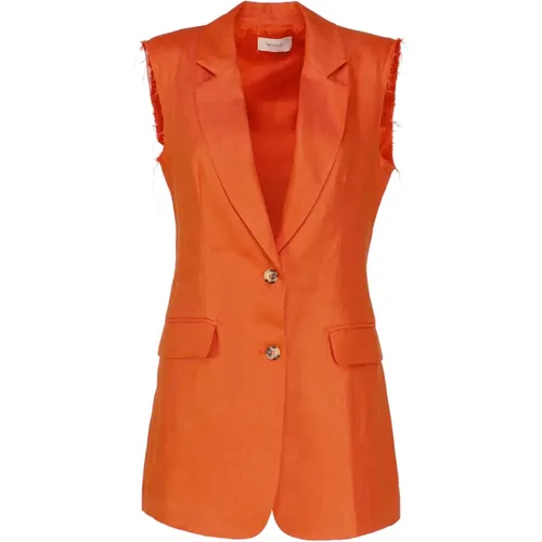 ViCOLO - Jackets > Vests - Orange - ViCOLO - Modalova