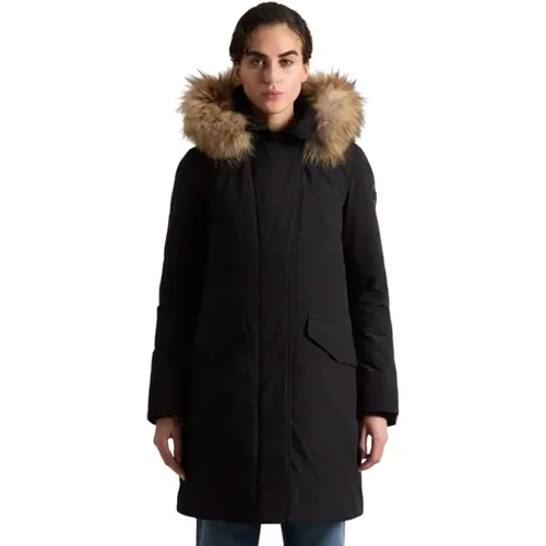 Woolrich - Coats > Parkas - Black - Woolrich - Modalova