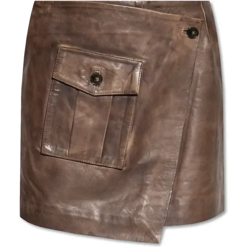 Skirts > Leather Skirts - - Birgitte Herskind - Modalova