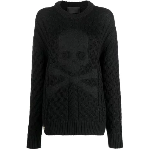 Knitwear > Round-neck Knitwear - - Philipp Plein - Modalova