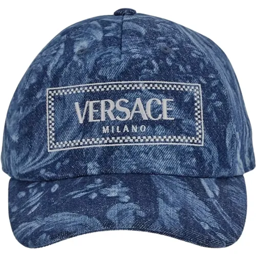 Accessories > Hats > Caps - - Versace - Modalova