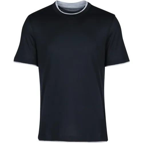 Tops > T-Shirts - - BRUNELLO CUCINELLI - Modalova