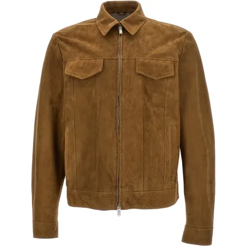 Jackets > Leather Jackets - - Lardini - Modalova