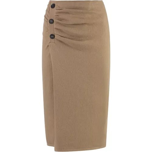 Skirts > Midi Skirts - - Malo - Modalova