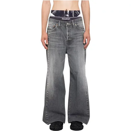 Jeans > Wide Jeans - - Doublet - Modalova
