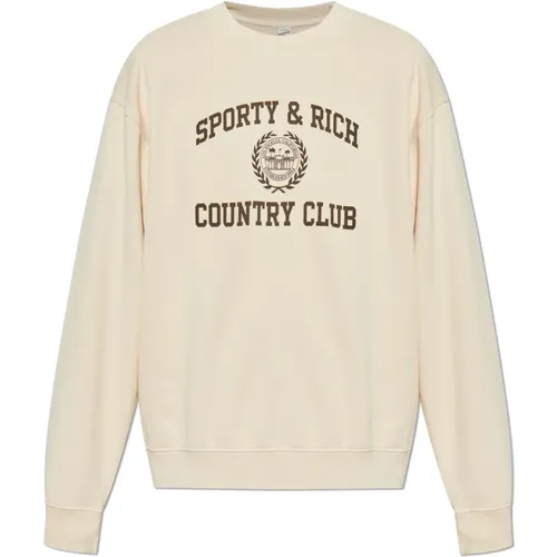 Sweatshirts & Hoodies > Sweatshirts - - Sporty & Rich - Modalova