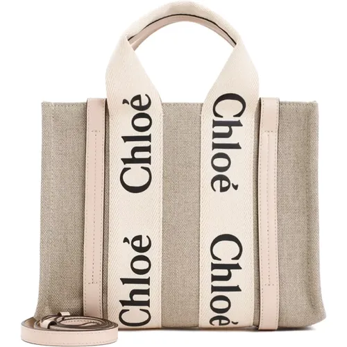 Chloé - Bags > Tote Bags - Beige - Chloé - Modalova