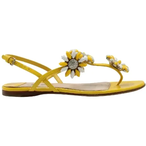 Pre-owned > Pre-owned Shoes > Pre-owned Sandals - - Miu Miu Pre-owned - Modalova