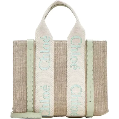 Chloé - Bags > Tote Bags - Beige - Chloé - Modalova