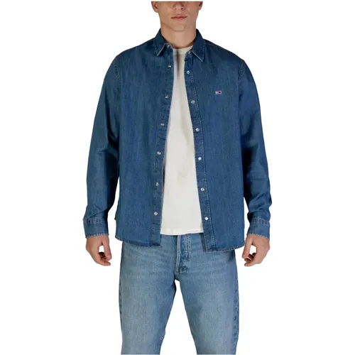 Shirts > Denim Shirts - - Tommy Jeans - Modalova