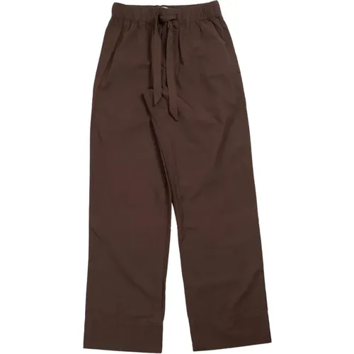 Trousers > Straight Trousers - - Tekla - Modalova