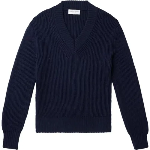 Knitwear > V-neck Knitwear - - Officine Générale - Modalova