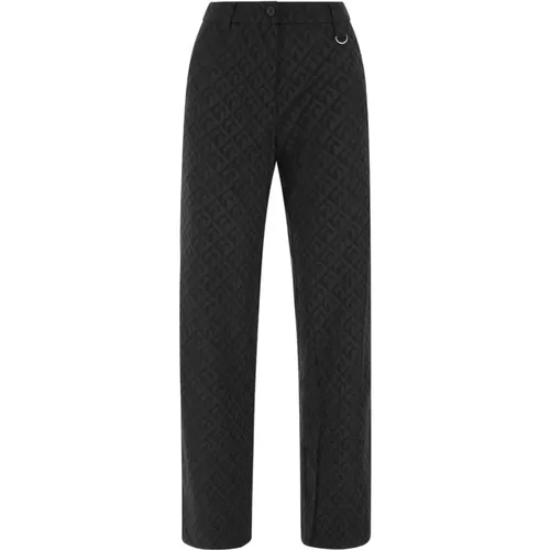 Trousers > Straight Trousers - - Marine Serre - Modalova