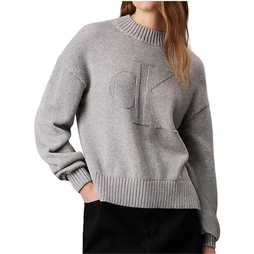 Knitwear > Round-neck Knitwear - - Calvin Klein Jeans - Modalova