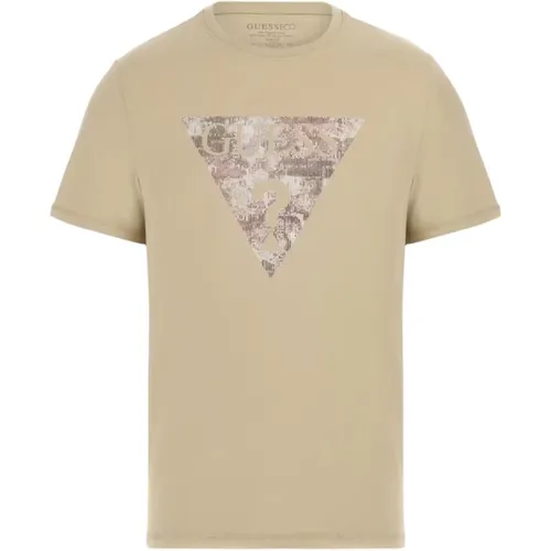 Guess - Tops > T-Shirts - Beige - Guess - Modalova