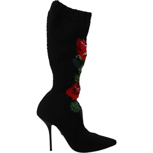 Shoes > Boots > Heeled Boots - - Dolce & Gabbana - Modalova