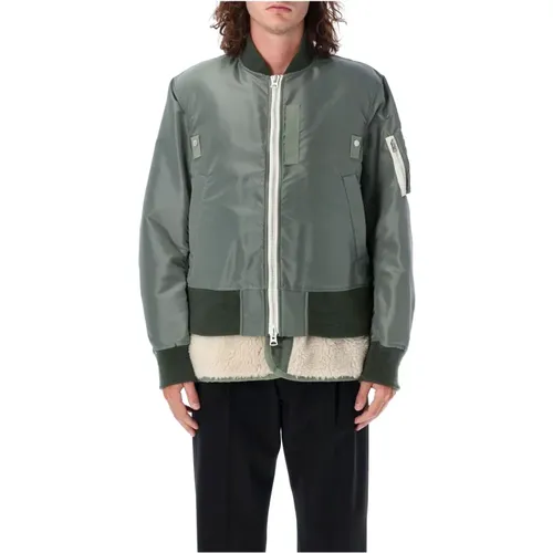 Jackets > Bomber Jackets - - Sacai - Modalova