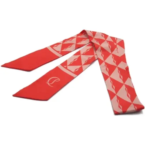 Pre-owned > Pre-owned Accessories > Pre-owned Scarves - - Christian Louboutin Pre-owned - Modalova