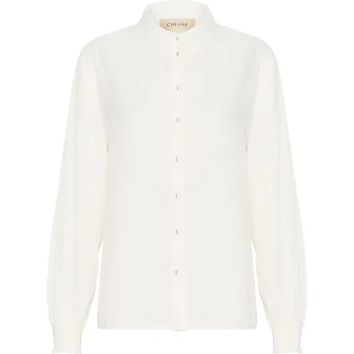 Blouses & Shirts > Shirts - - Cream - Modalova