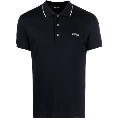 Tops > Polo Shirts - - Ermenegildo Zegna - Modalova