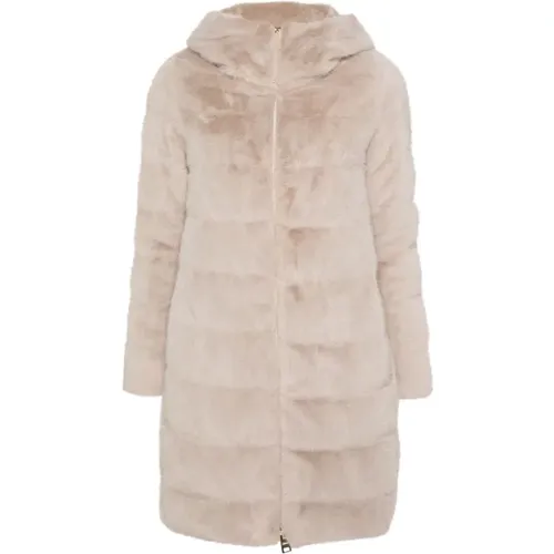 Herno - Coats > Parkas - Beige - Herno - Modalova