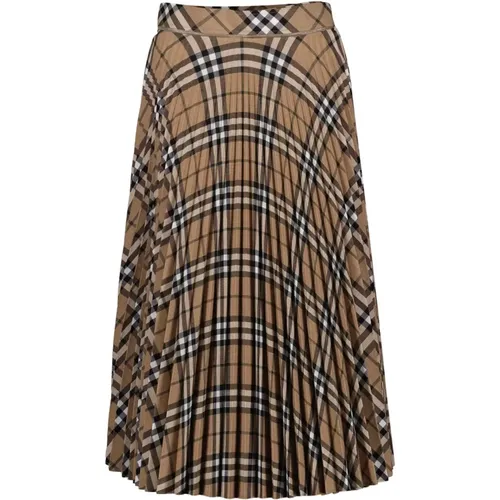 Skirts > Midi Skirts - - Burberry - Modalova