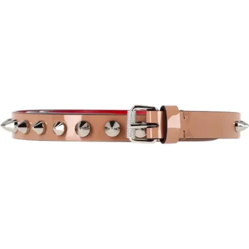 Pre-owned > Pre-owned Accessories > Pre-owned Belts - - Christian Louboutin Pre-owned - Modalova