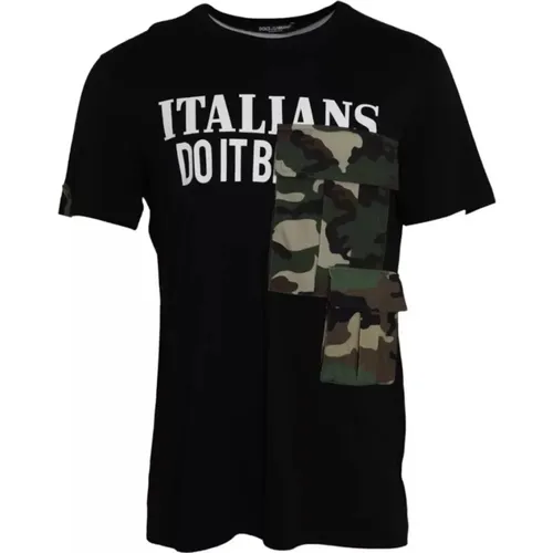 Tops > T-Shirts - - Dolce & Gabbana - Modalova