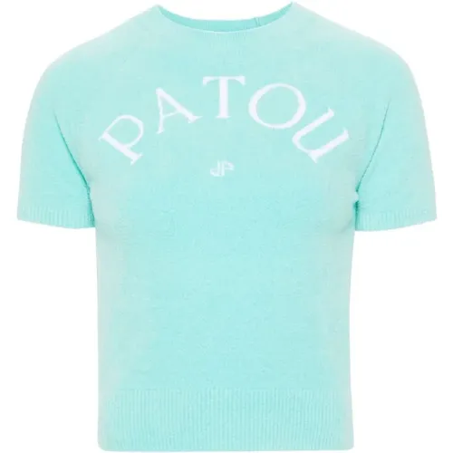 Patou - Tops > T-Shirts - Blue - Patou - Modalova