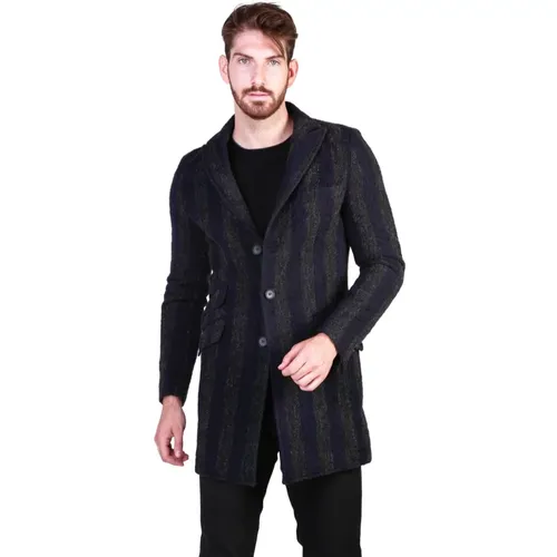Coats > Single-Breasted Coats - - Made in Italia - Modalova