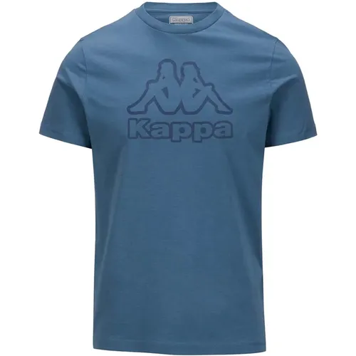 Kappa - Tops > T-Shirts - Blue - Kappa - Modalova