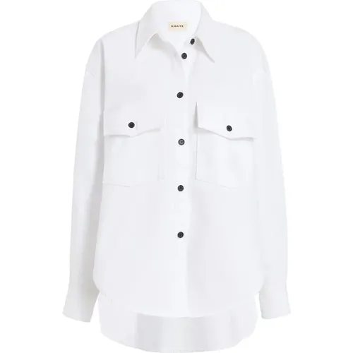 Blouses & Shirts > Shirts - - Khaite - Modalova