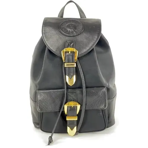 Pre-owned > Pre-owned Bags > Pre-owned Backpacks - - Versace Pre-owned - Modalova