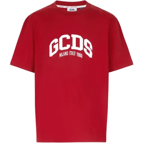 Gcds - Tops > T-Shirts - Red - Gcds - Modalova