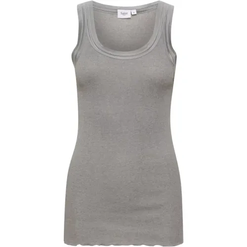 Tops > Sleeveless Tops - - Saint Tropez - Modalova