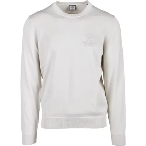 Knitwear > Round-neck Knitwear - - aeronautica militare - Modalova