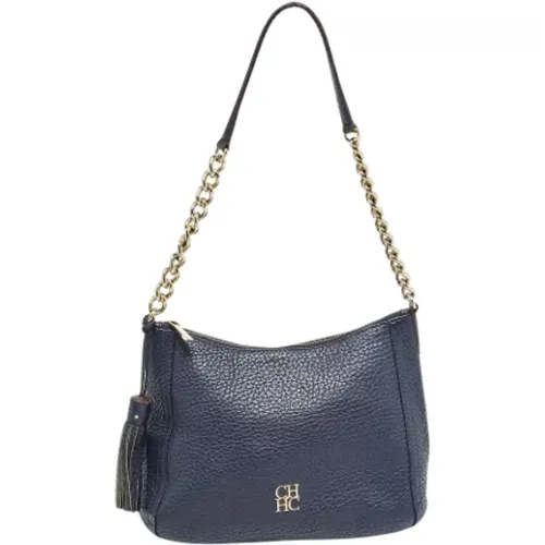 Pre-owned > Pre-owned Bags > Pre-owned Shoulder Bags - - Carolina Herrera Pre-owned - Modalova