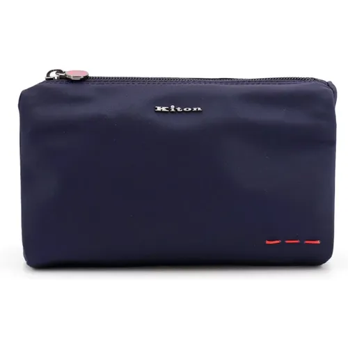 Kiton - Bags > Toilet Bags - Blue - Kiton - Modalova