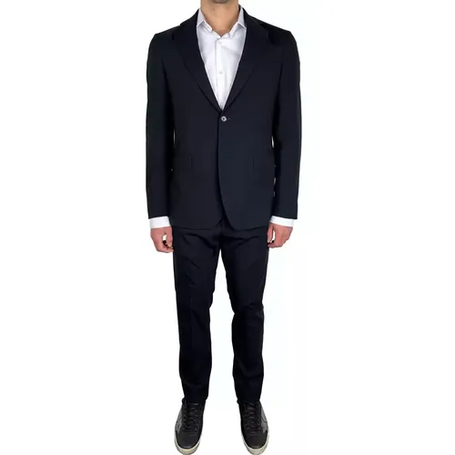 Suits > Suit Sets > Single Breasted Suits - - Aquascutum - Modalova