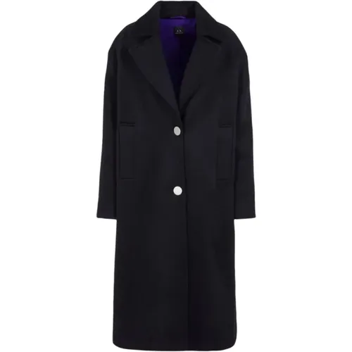Coats > Single-Breasted Coats - - Armani Exchange - Modalova