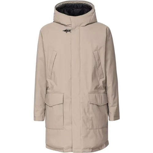 Fay - Coats > Parkas - Beige - Fay - Modalova