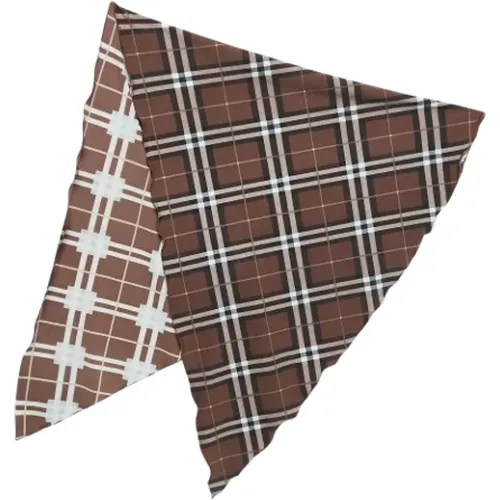 Pre-owned > Pre-owned Accessories > Pre-owned Scarves - - Burberry Vintage - Modalova