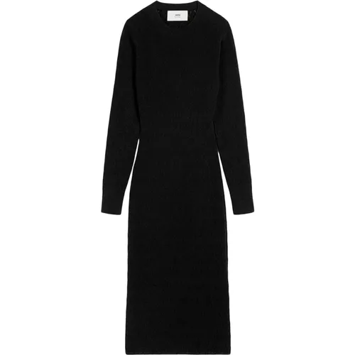 Dresses > Day Dresses > Knitted Dresses - - Ami Paris - Modalova