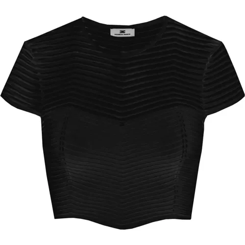 Tops > T-Shirts - - Elisabetta Franchi - Modalova