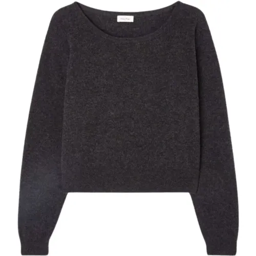 Knitwear > Round-neck Knitwear - - American vintage - Modalova