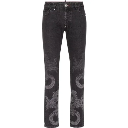 Jeans > Slim-fit Jeans - - Philipp Plein - Modalova