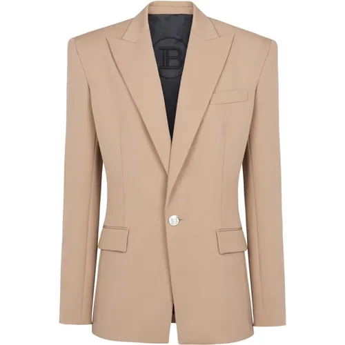 Suits > Formal Blazers - - Balmain - Modalova