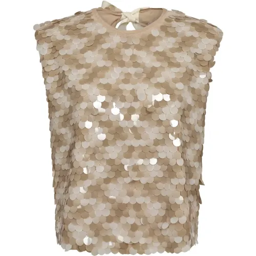 Tops > Sleeveless Tops - - Co'Couture - Modalova